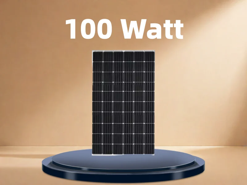 100 watt solar panel price