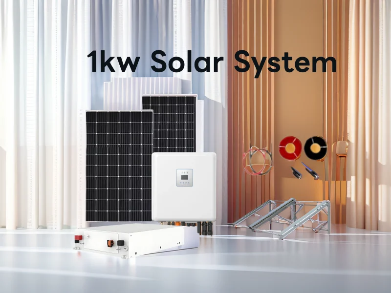 1kw solar system price